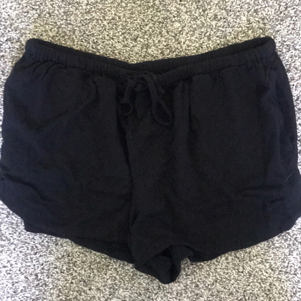 Target (Mossimo brand) black drawstring shorts